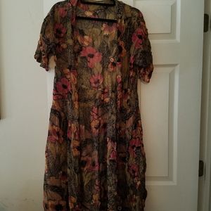 Sheer Flower Dress
